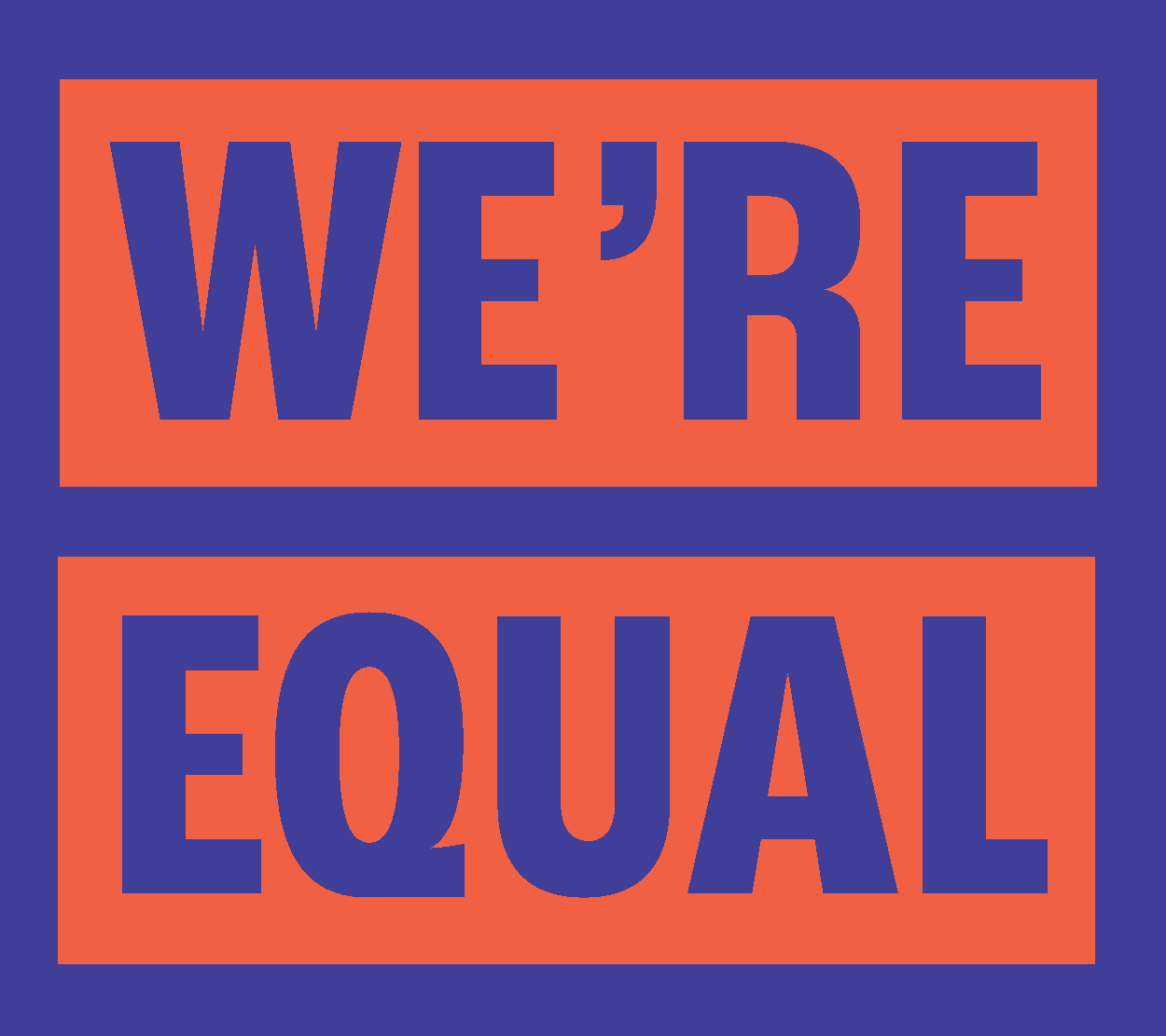 We're Equal logo